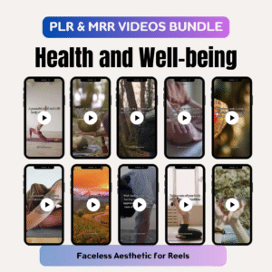 Ultimate Health & Wellness Video Bundle – Faceless Instagram Reels PLR